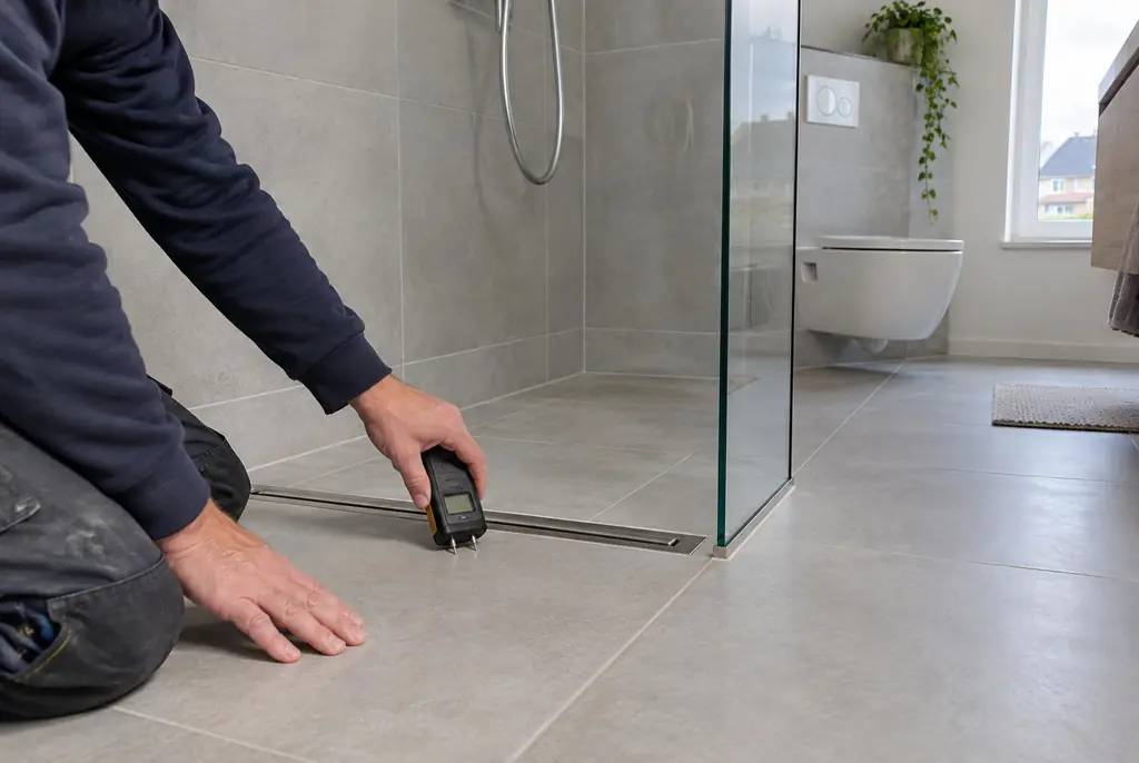 Lekdetectie Rhenen – badkamer in een nieuwbouwwoning