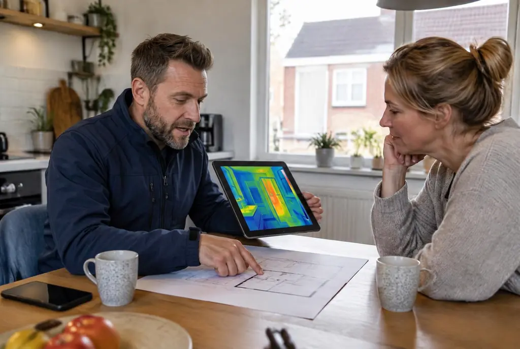 Lekdetectie Rhenen – bevindingen bespreken aan de keukentafel